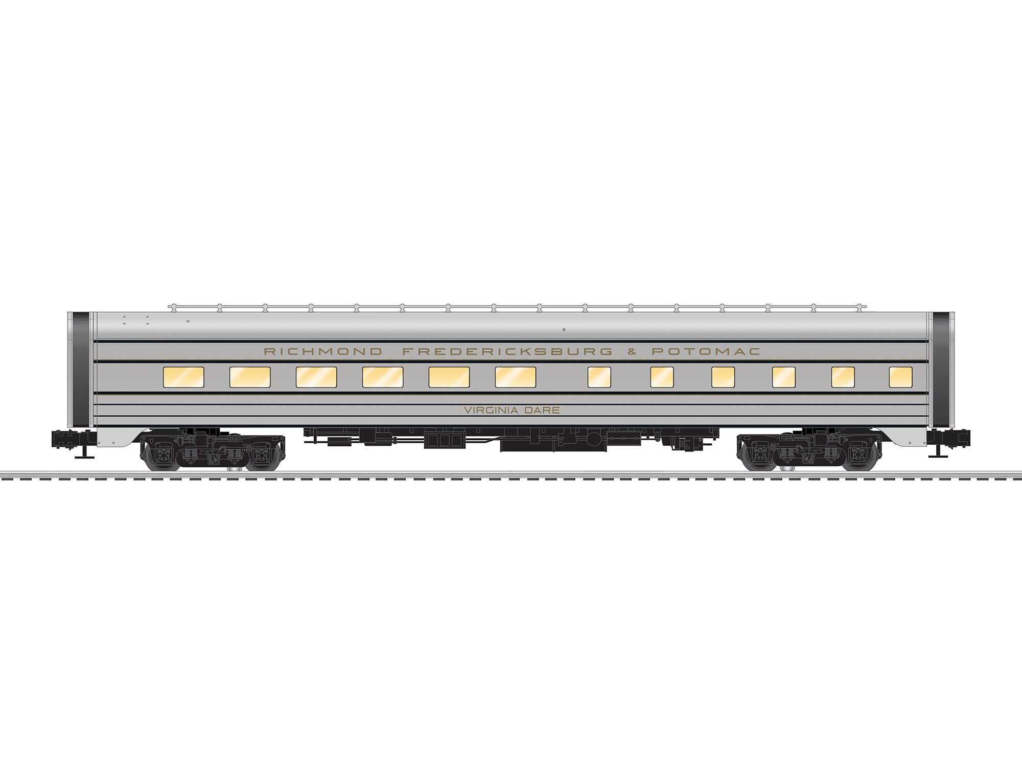 RF&P Aluminum 18" StationSounds Diner